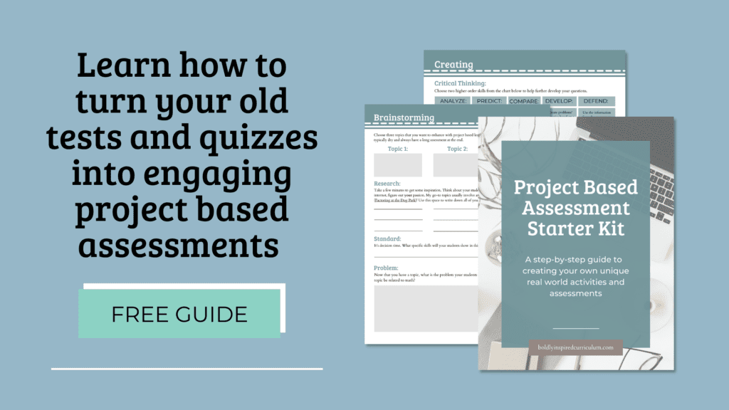 free guide to creating project based assessments