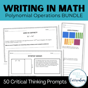 writing prompts for high school math