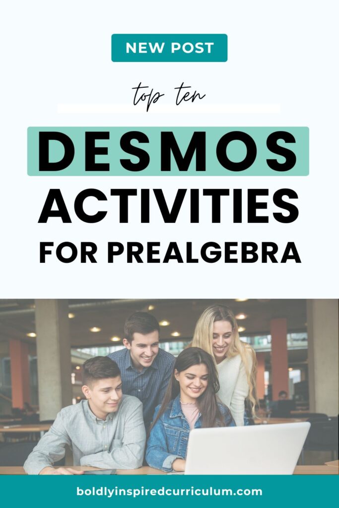 new post. top ten desmos activities for pre algebra