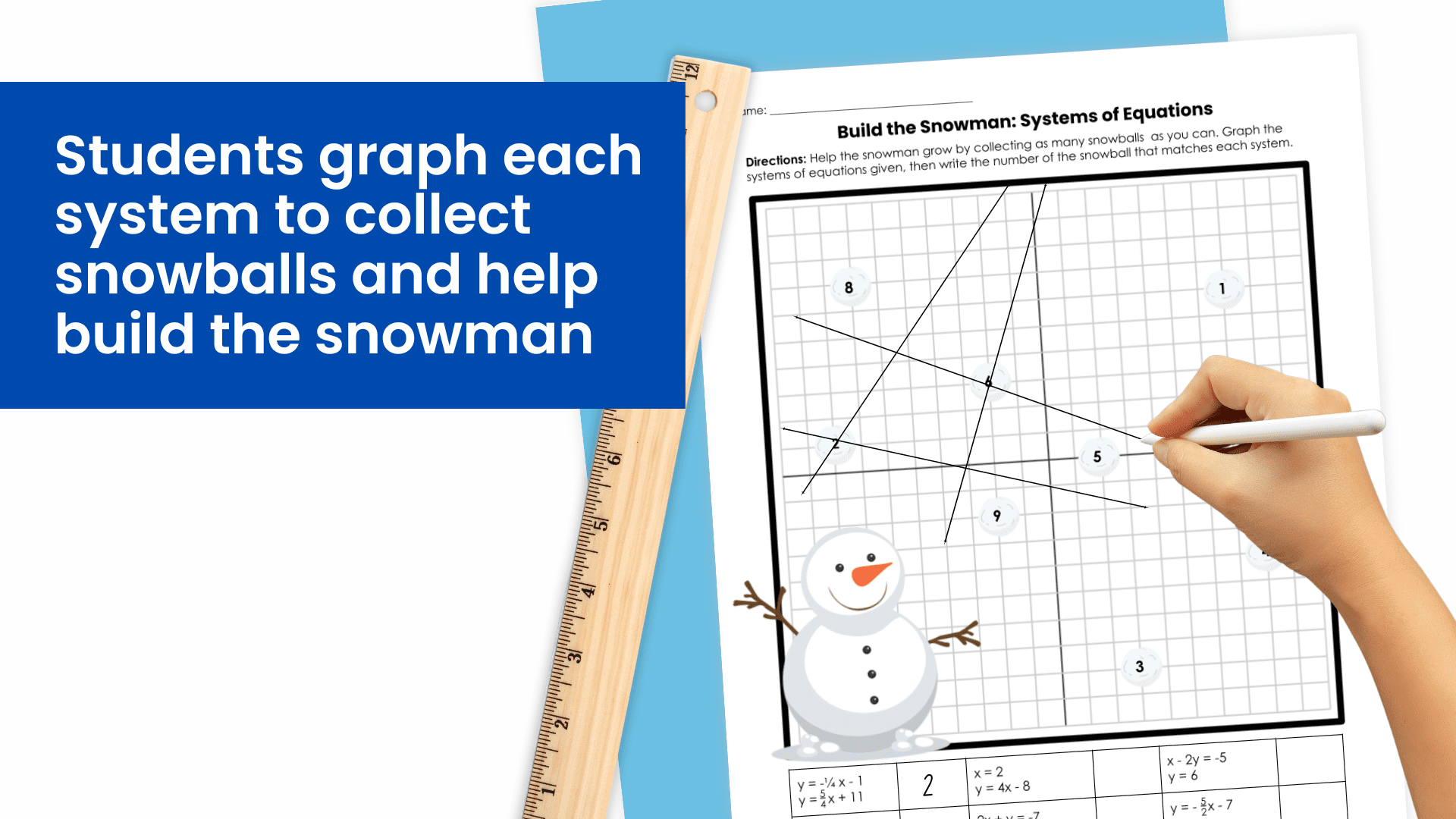 7 Winter Math Activities to Engage Your Algebra 1 Students