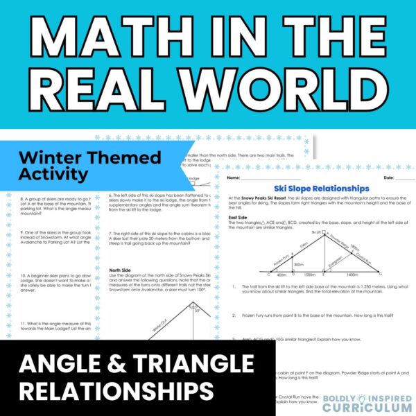 Angle Relationships and Triangles Real World Application