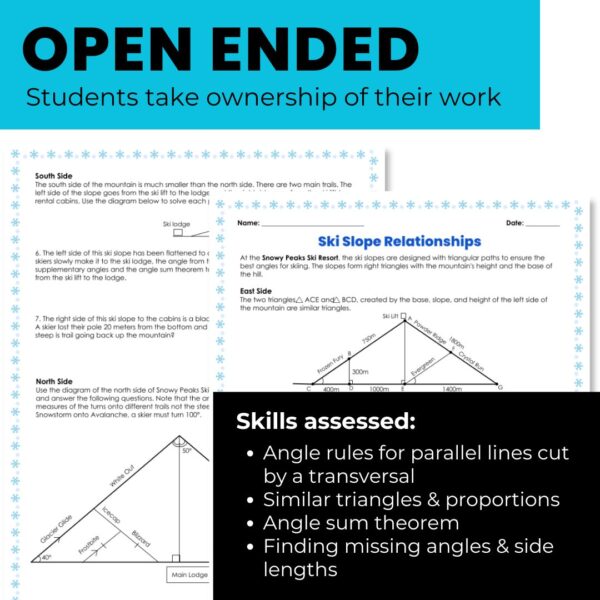 Angle Relationships and Triangles Real World Application - Image 2