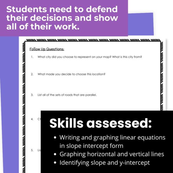 Graphing Parallel and Perpendicular Lines Project - Image 2