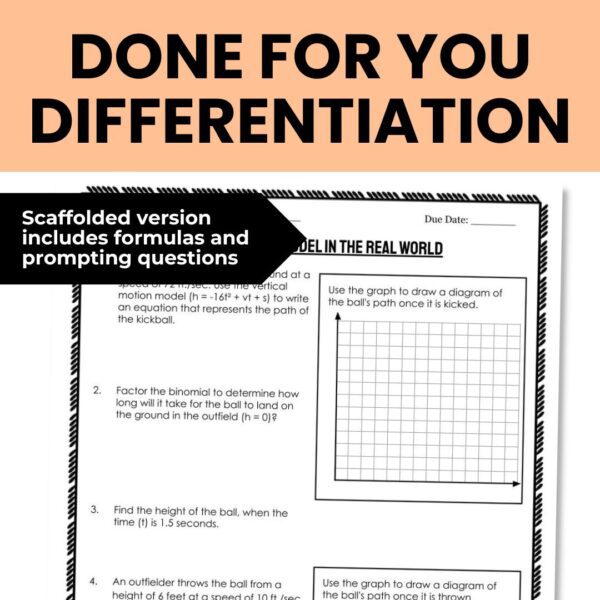 Vertical Motion Model Activity - Image 4