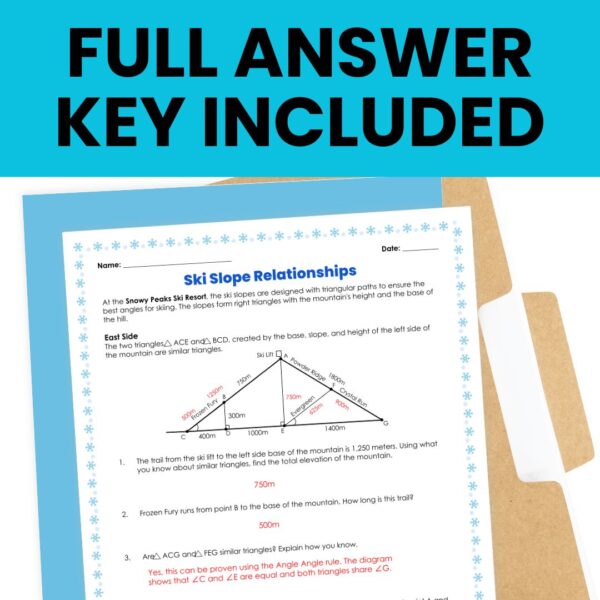 Angle Relationships and Triangles Real World Application - Image 3