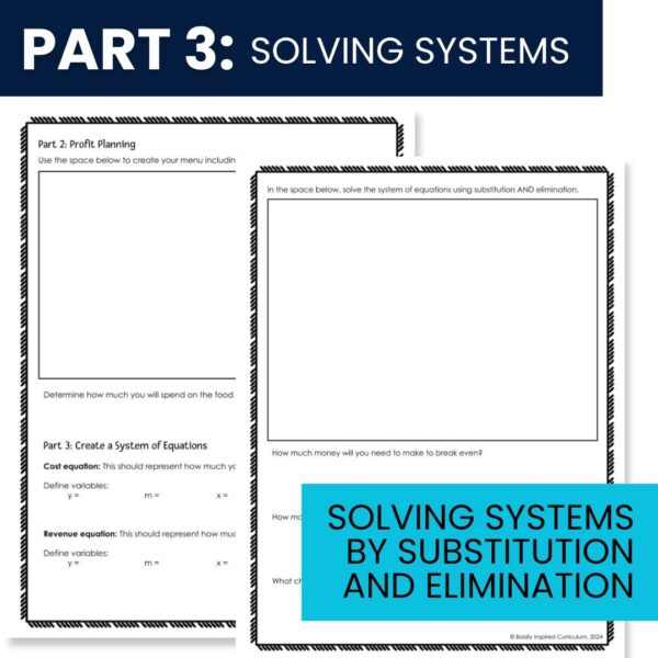 Systems of Equations Project - Image 4