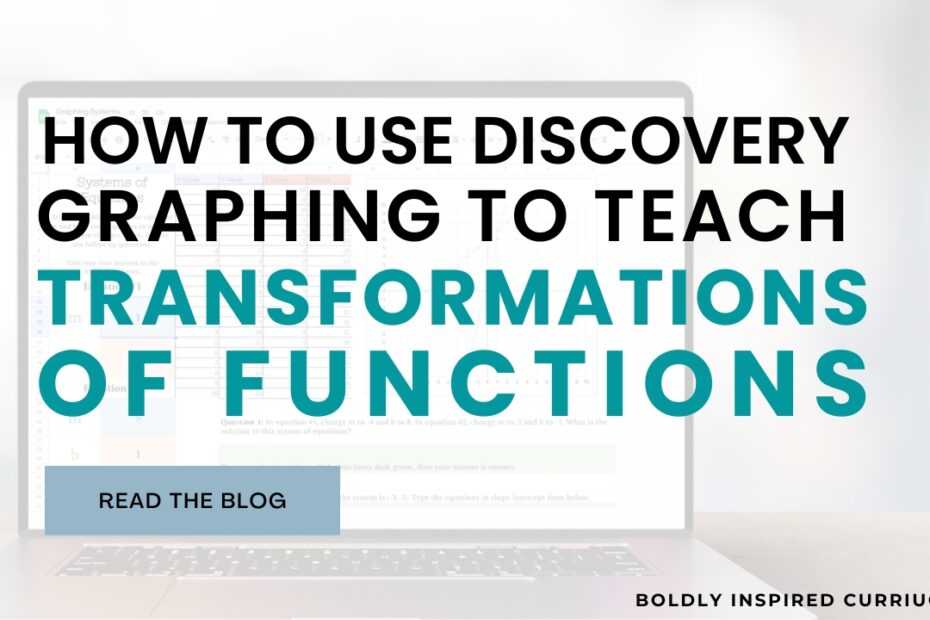 how to use discovery graphing to teach function transformations