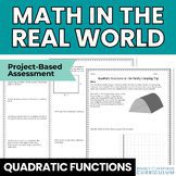 Solving Quadratic Equations End of Year Math Activity | Standard & Vertex Form