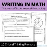 Theoretical and Experimental Probability Warm Ups and Exit Tickets