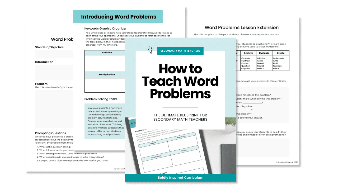 Problem Solvers Math Curriculum How to Teach Problem Solving for Mathematics