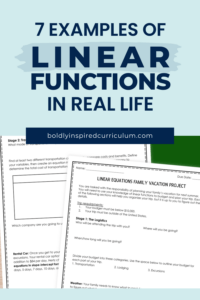 7 Examples of Linear Equations in Real Life